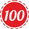 100 100