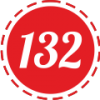 132 132