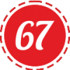 67 67