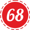 68 68